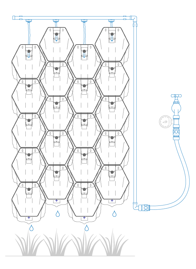 Greenwall Configuration Tap Water