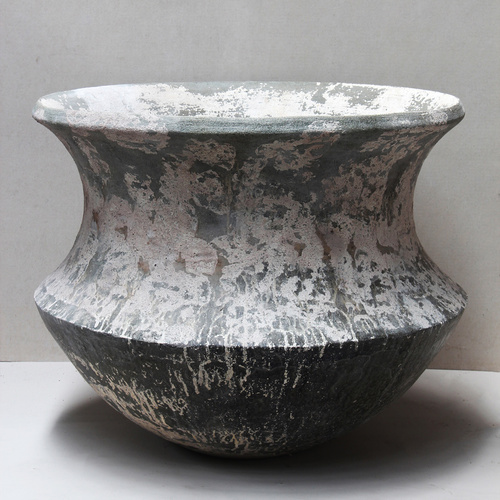 Green White Large Cauldron - D105cm x H83cm