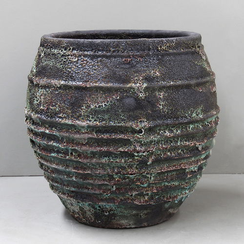 Midnight Green Ring Jar - D85cm x H80cm