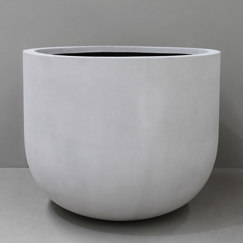 Grey U Planter